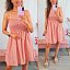 Vestido Vichy Naranja